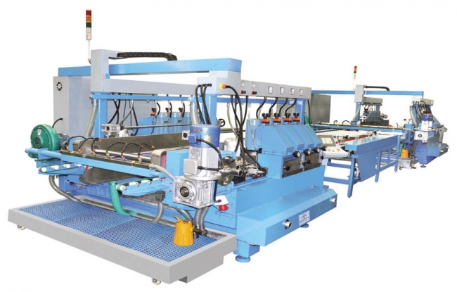 Worm gear box motor reducer in glass machine