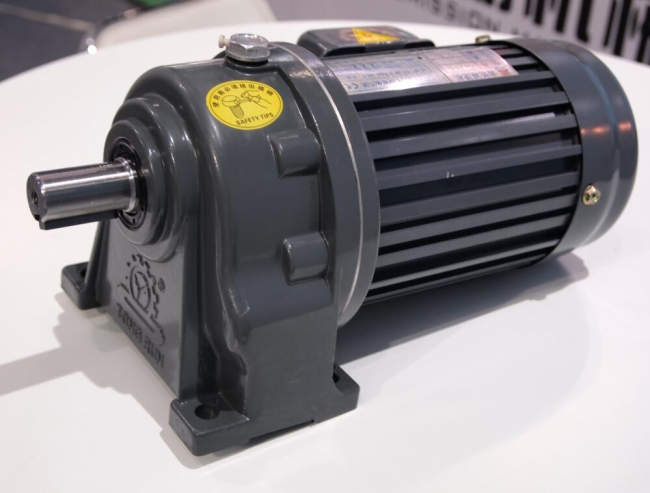 CERAMIC CHINA 2018,Yingyi Transmission exhibtion worm gearbox and helical gearmotors