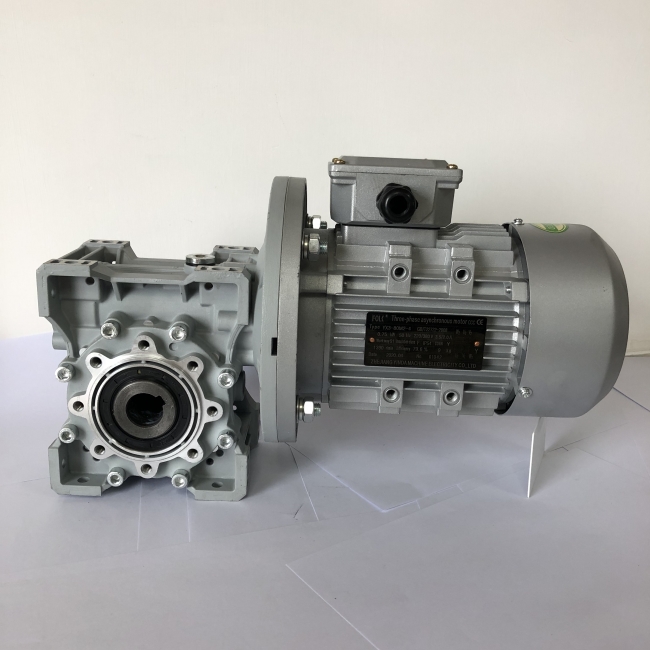 New type NMRV30,40,50,63,75,90,110,130,150  wom gearbox motor reducer