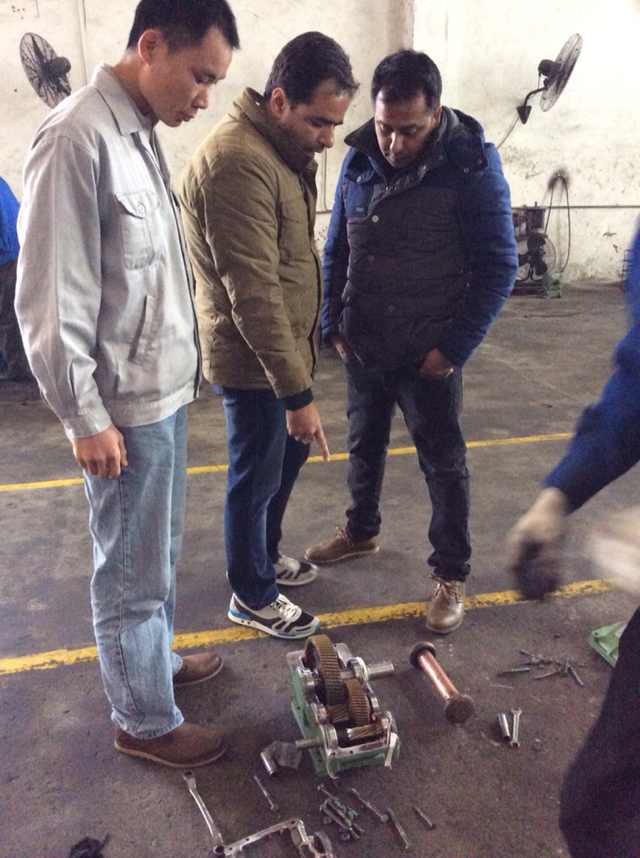 New Customer visit us(2014.2.18 )