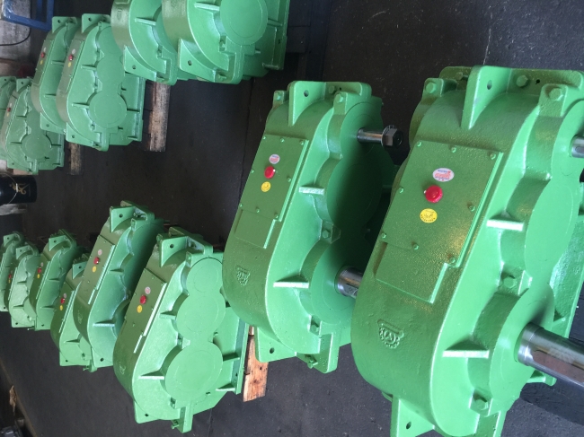 JZQ gear reducer shipped to Russia