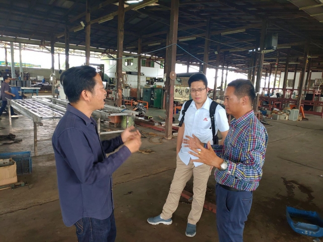 2019 Visit thailand customer for gearmotor