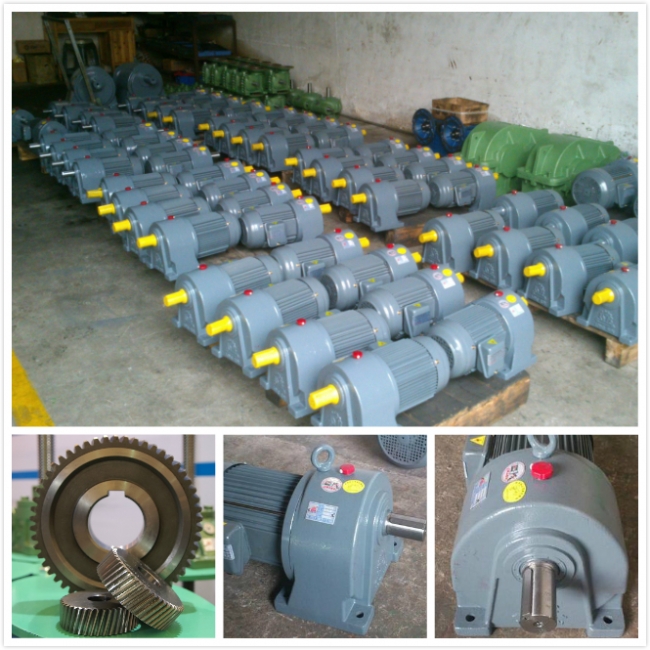 Helical Gear Reducer Motor 0.25HP-7.5HP