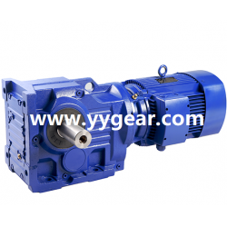 K187 Helical gear reducer K187 gearbox and K187 gear motor