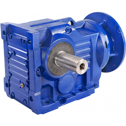 K127/KA127/KF127/KAF127 hardened gear right angle bevel helical gearbox reducer without motor