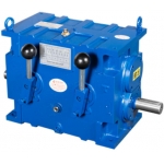 XFBQY100 gearbox Coaxial Four speed reducer for Stainless steel tube mill pipe making Welding machine