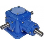 T6 90 degree angle Spiral bevel gearbox bevel gear box unit reducer with ratio 1 1.5 2 2.5 3 4 5
