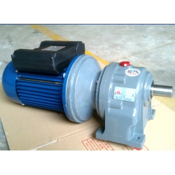 AC Single Phase Helical Gear Motor